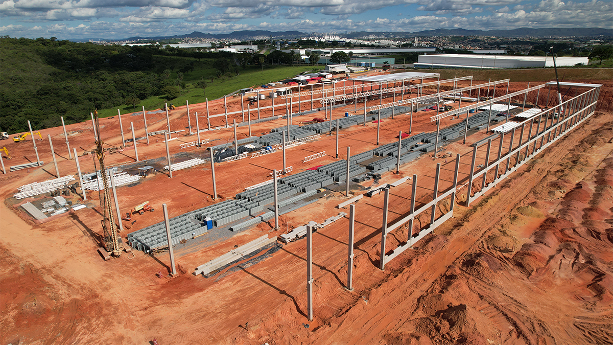Obra Xpex Contagem Construtora Ribeiro Caram 1