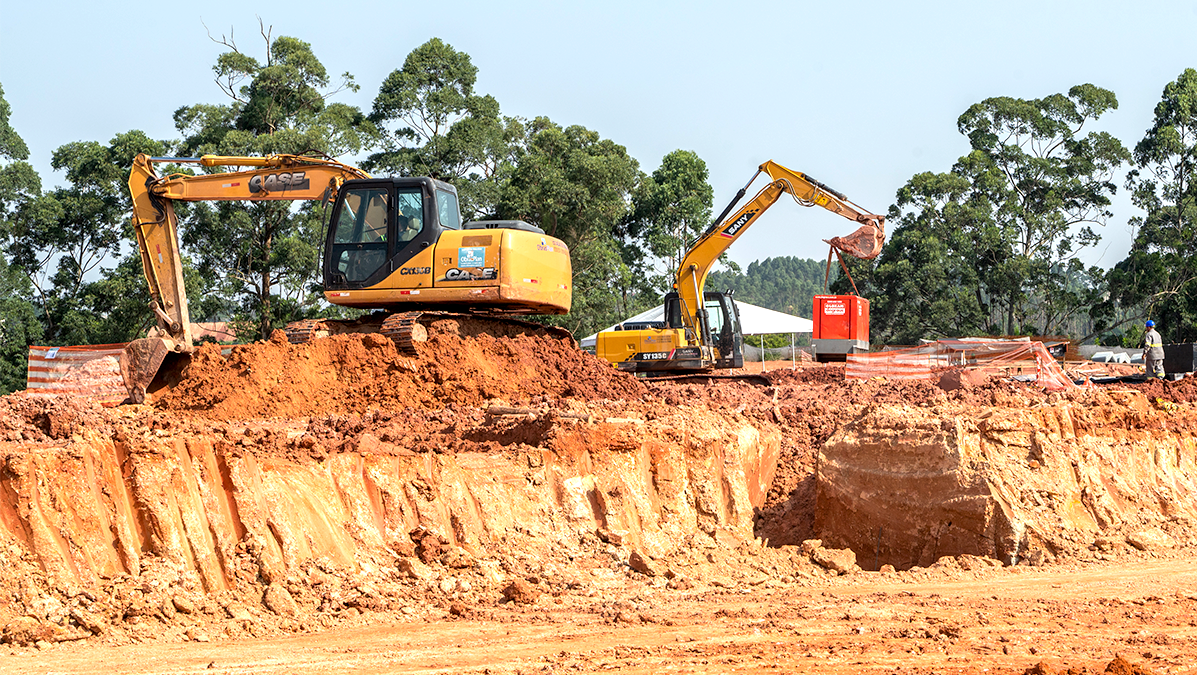 3 Construtora Ribeiro Caram Obra Brick Avanco 17,2