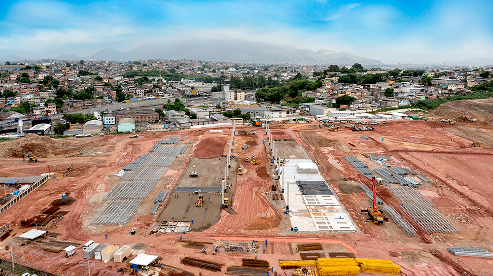 Obra Prologis Dutra Construtora Ribeiro Cara Avanço de Obra 3,21