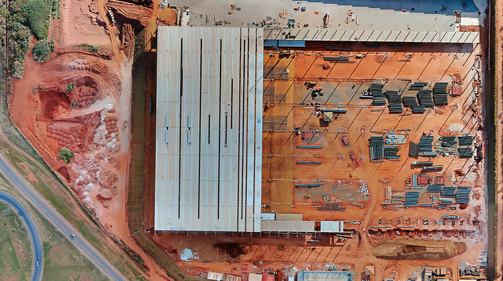 XPEX Brasília Avanco de Obra 45,87 por cento 2