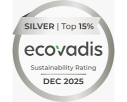 Selo EcoVadis Silver Top 15%